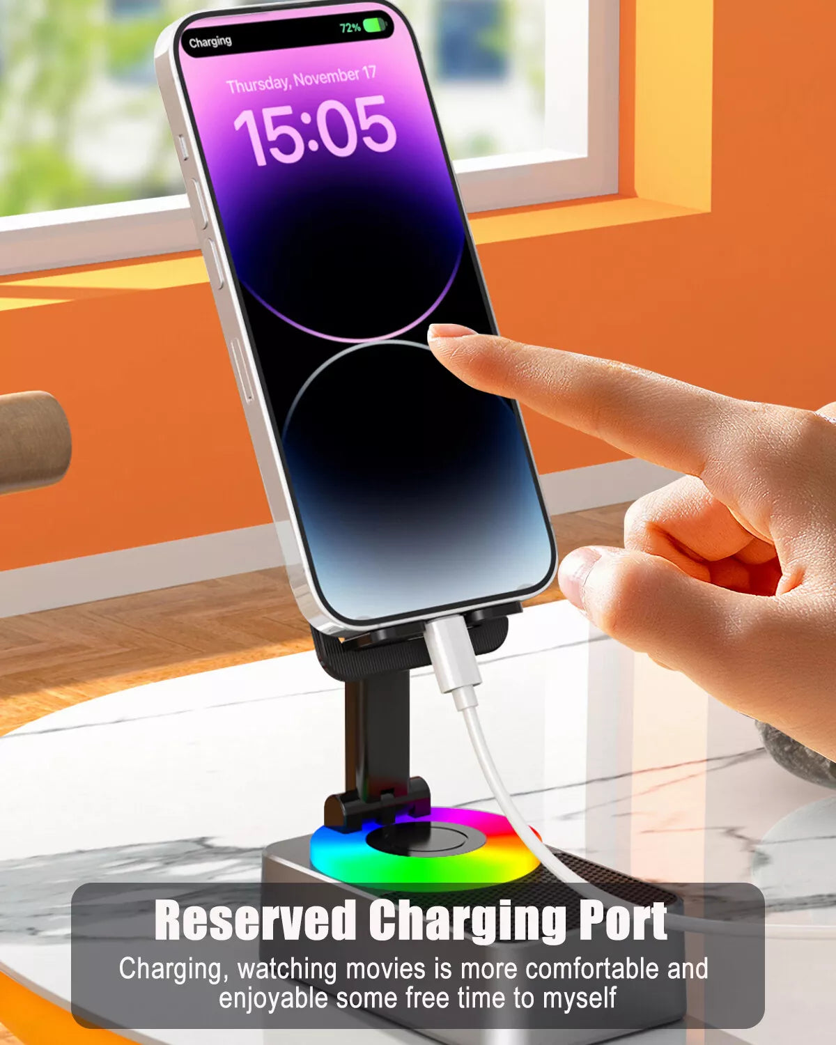 حامل الهاتف الذكي 3 في 1