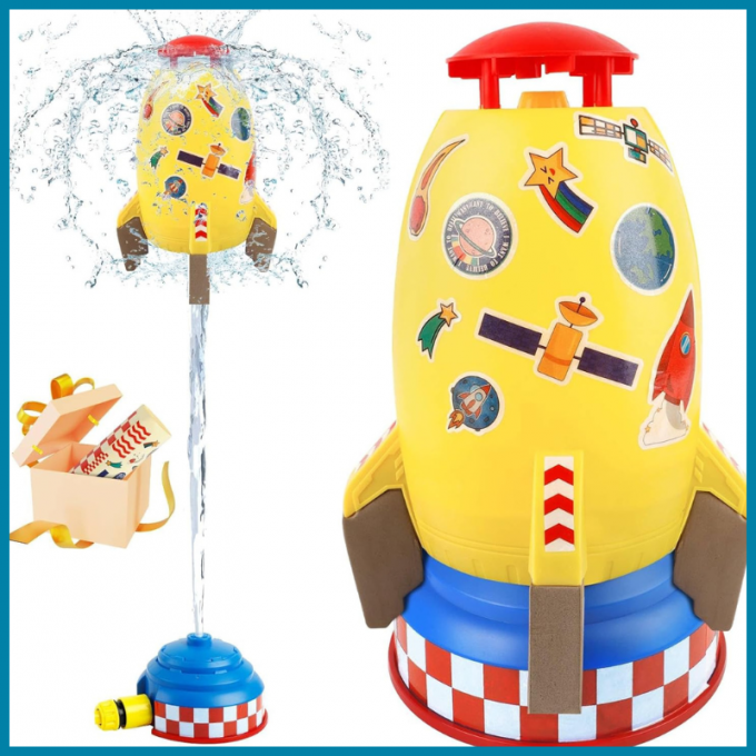 لعبة صاروخ الماء للأطفال