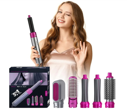 مصفف الشعر خمسة في واحد  للطالبات والموظفات