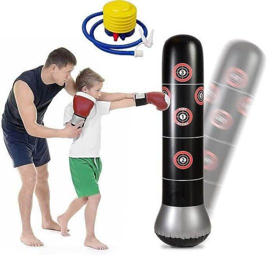 كيس الملاكمة قابل للنفخ (مع اداة النفخ)