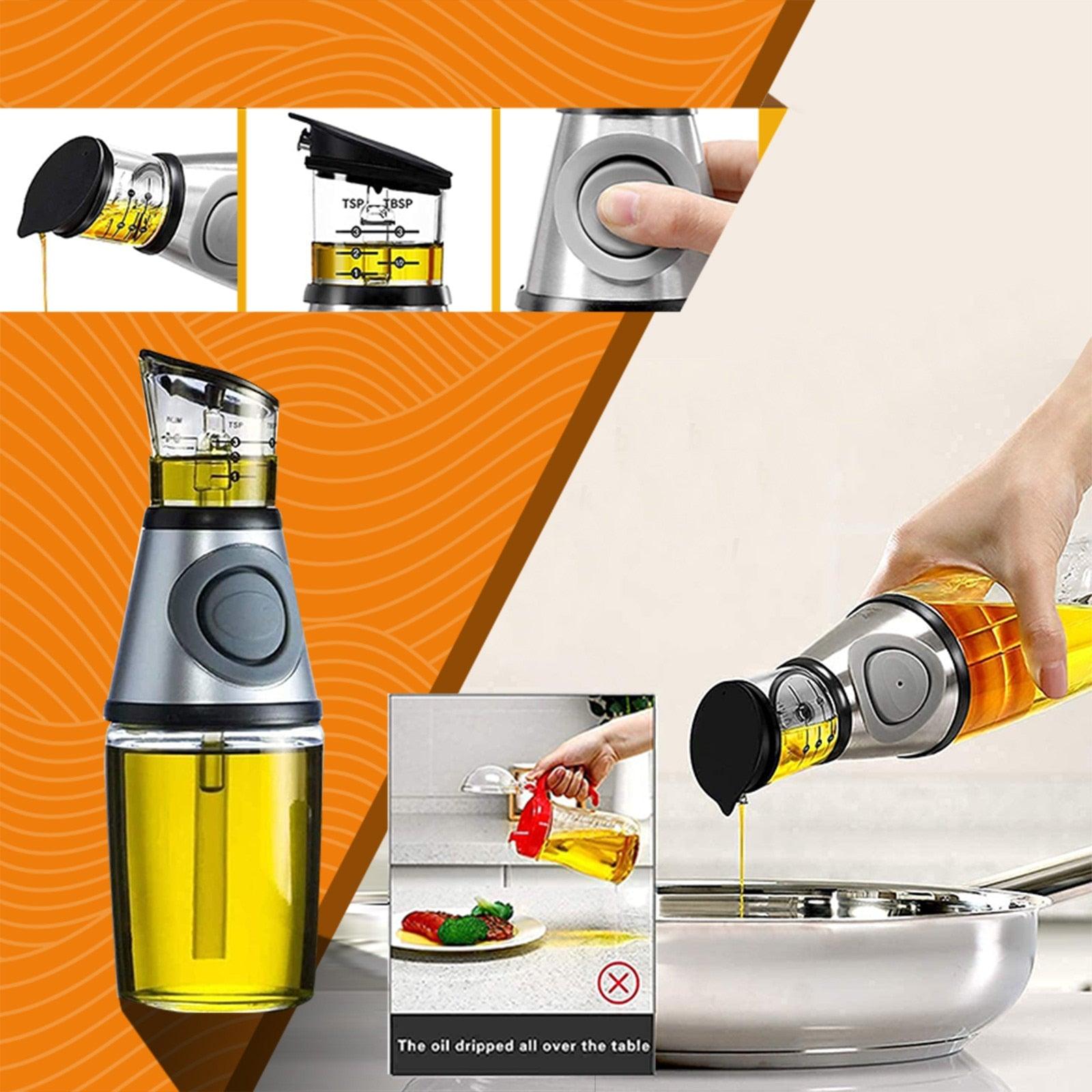 عبوة حفظ وقياس الزيت - Makfool