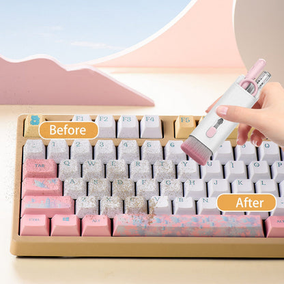 عدة تنظيف 7 في 1 للكيبورد والسماعات - Makfool