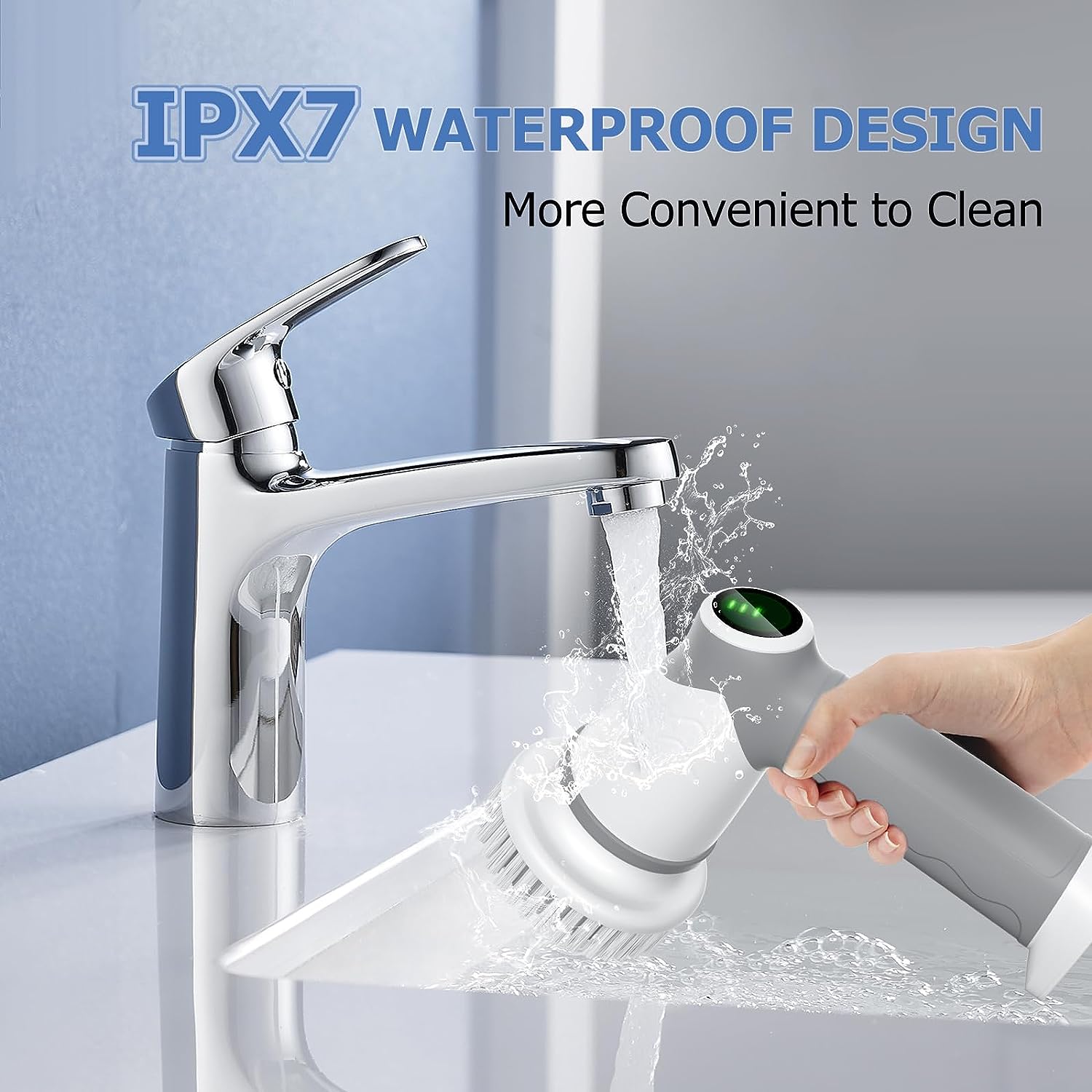 اداة تنظيف كهربائية مع 6 رؤوس مختلفة - Makfool