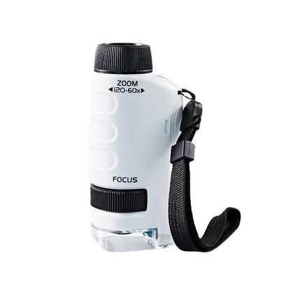 المجهر الصغير الخاص بالأطفال يكبر حتى 120 ضعف - Makfool