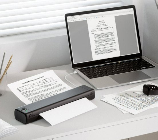 الطابعة الحرارية المحمولة المميزة 2023 - Makfool