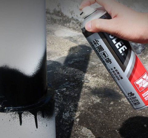 بخاخ العازل واللاصق المميز عدد 3 تكفي لعزل سطحك بالكامل - Makfool