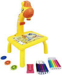 بروجيكتور مع طاولة رسم مميزة للأطفال - Makfool