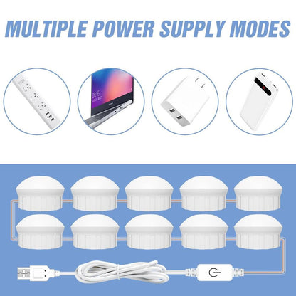 إنارة مراة المكياج - Makfool