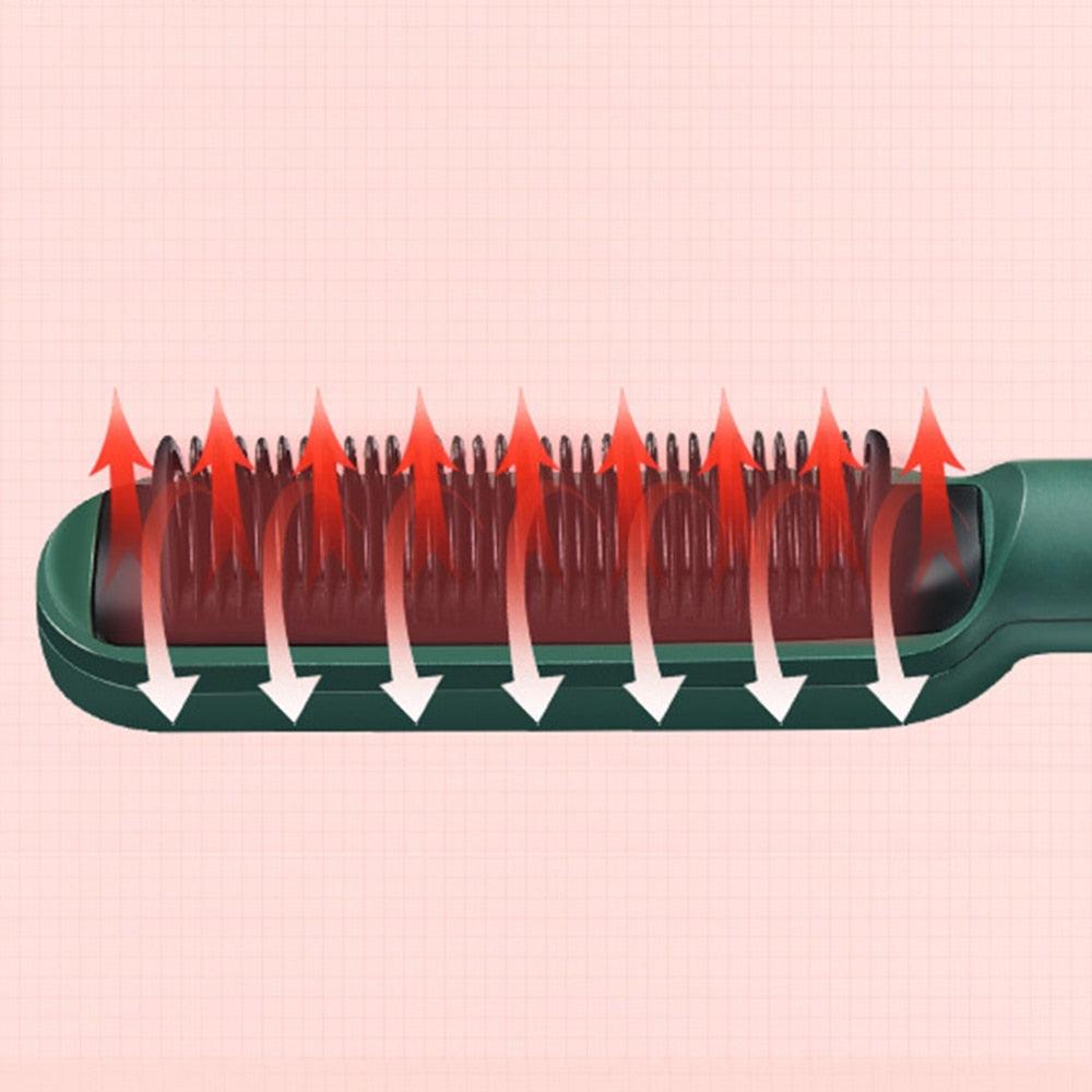 فرشاة الشعر الأيونية الحرارية - Makfool