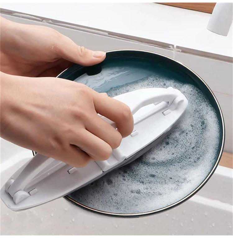 فرشاة التنظيف الإسفنجية القابلة للطي - Makfool