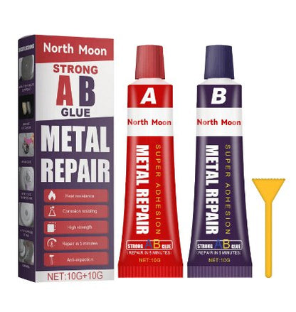 غراء الإصلاح الألماني للمعادن المقاوم للحرارة (عبوتين) - Makfool