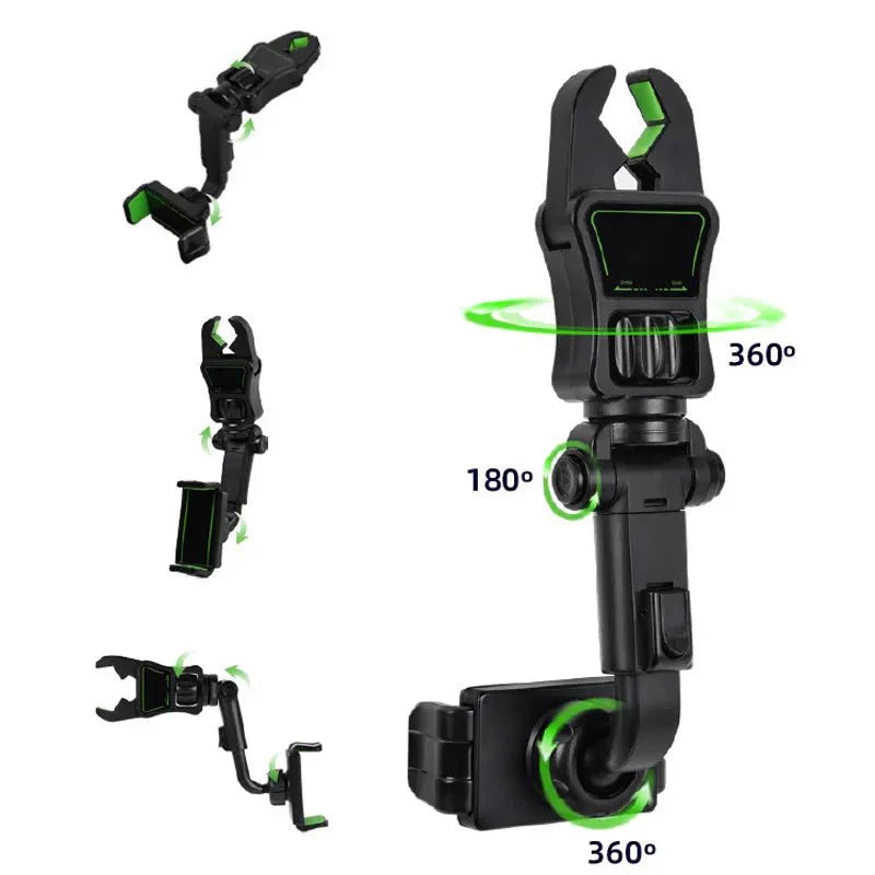 حامل الجوال متعدد الوظائف قابل للدوران 360 درجة - Makfool