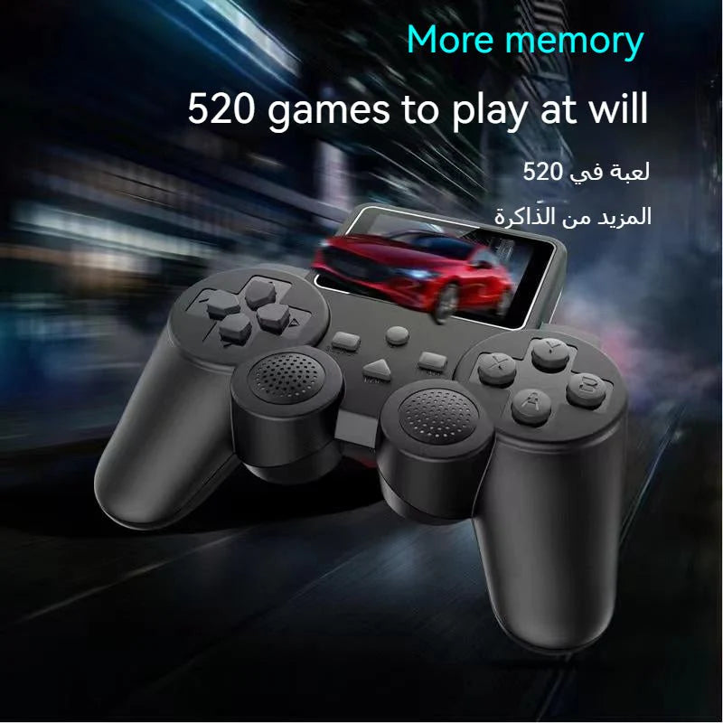 جهاز الالعاب المحمول القابل للشحن + يد اضافيه + وصلة HDMI للتلفاز - Makfool