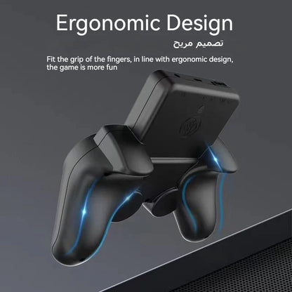 جهاز الالعاب المحمول القابل للشحن + يد اضافيه + وصلة HDMI للتلفاز - Makfool