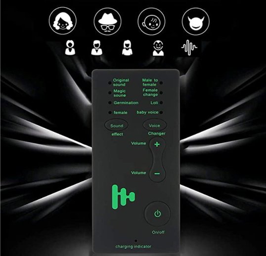 جهاز تغيير الصوت الذكي المحمول - Makfool