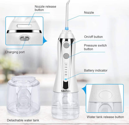 جهاز تنظيف الأسنان القابل لإعادة الشحن - Makfool