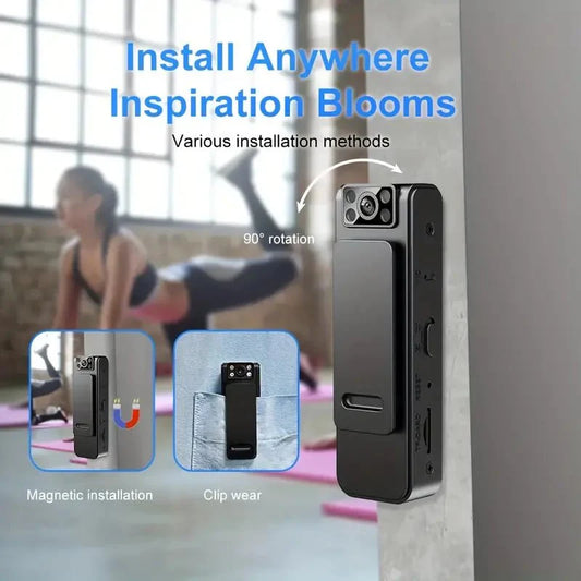 كاميرا محمولة في الهواء الطلق والتي يمكن أن تسجل لفترة طويلةHD - Makfool