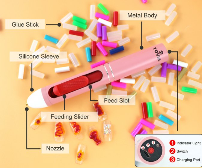 قلم الغراء اللاسلكي للاصلاح والتزيين - Makfool