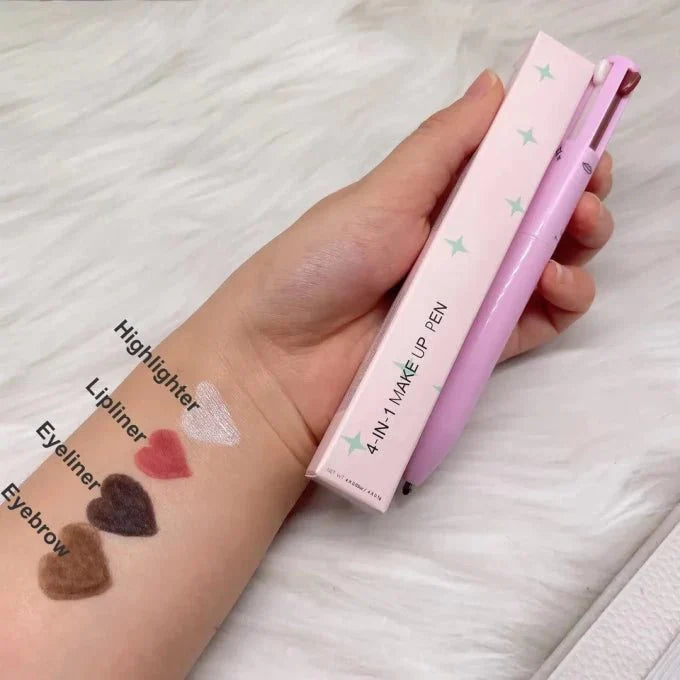 قلم المكياج السحري 4 في 1 المقاوم للماء - Makfool