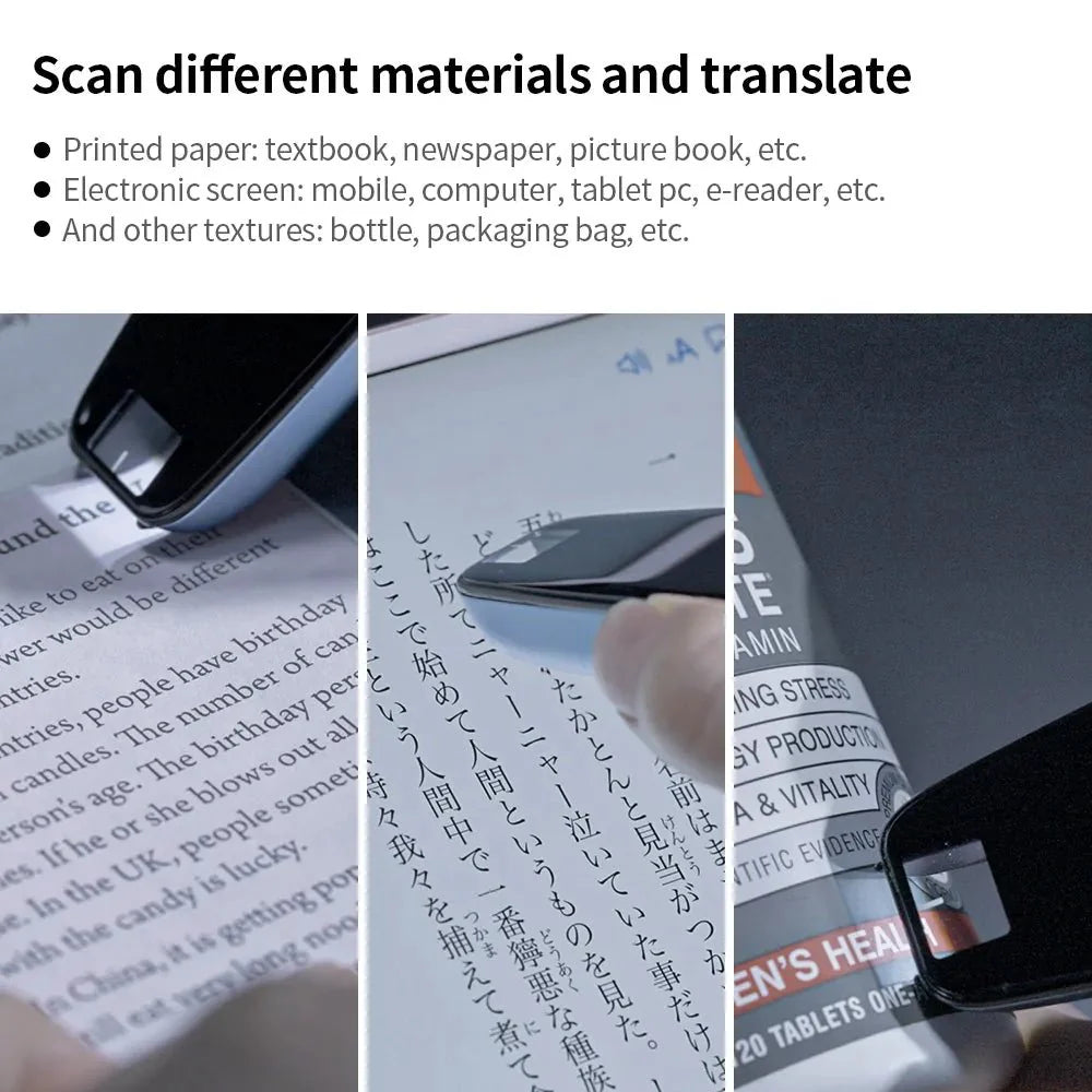 قلم ترجمة جميع اللغات وقرائتها-يدعم اللغة العربية UAE - Makfool