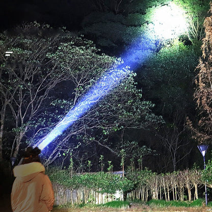 كشاف قوي قابل للشحن مقاوم للماء uae - Makfool