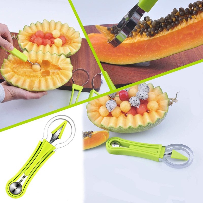 قطاعة الفواكه المميزة (3 قطع) - Makfool