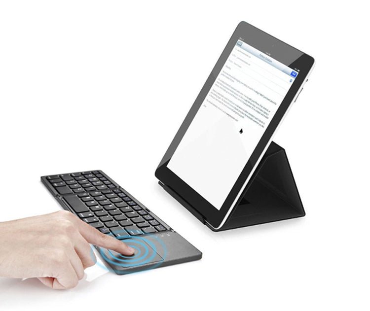 كيبورد بلوتوث لاسلكي قابل للطي uae - Makfool