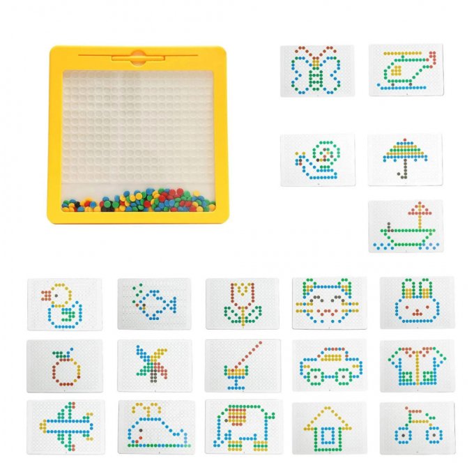 لوحة الرسم المغناطيسي للأطفال - Makfool