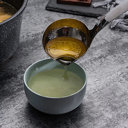 لطعام اكثر صحة - ملعقة فصل الزيت عن الماء والمرقة عدد ٢ - Makfool