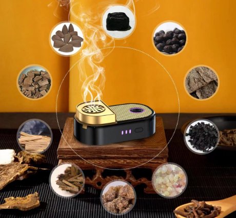 مبخرة كهربائية ذكية محمولة مميزة - Makfool