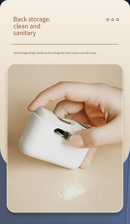 مقص أظافر كهربائي 2 في 1 - Makfool