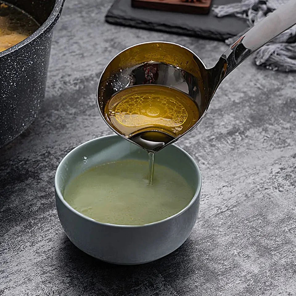 ملعقة فصل الزيت عن الماء (عدد2) SPOON OIL UAE - Makfool