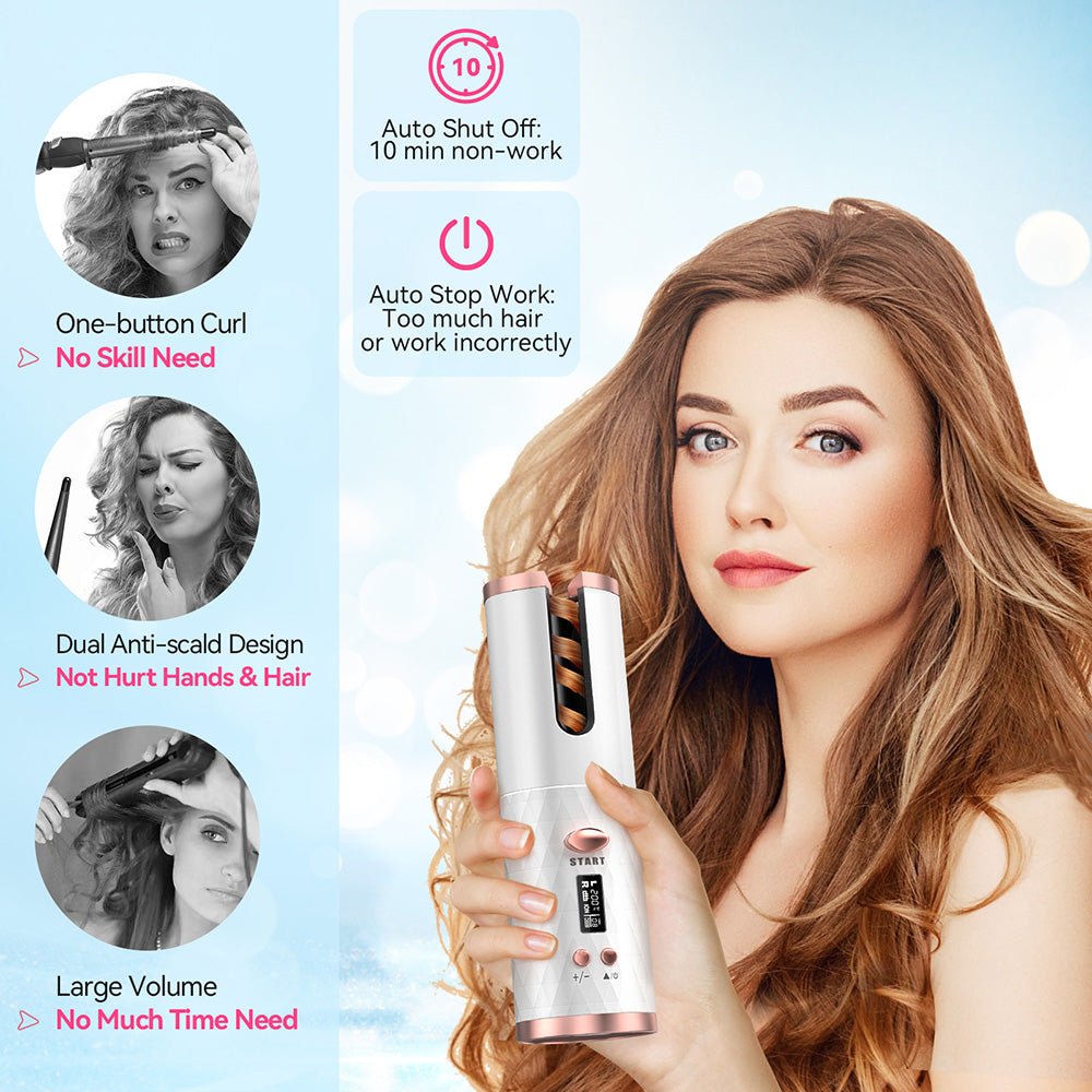 مموج الشعر اللاسلكي المحمول - Makfool