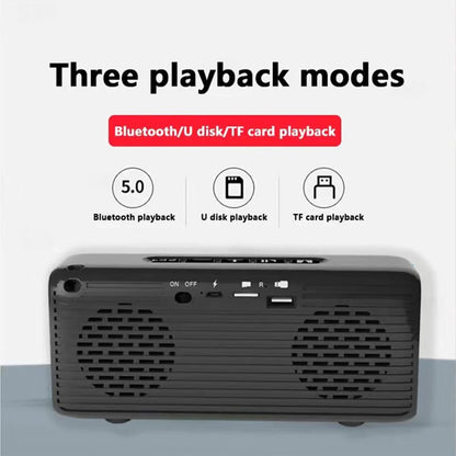 منبه بلوتوث متكلم بطاقة لاسلكية محمولة على مدار الساعة uae - Makfool