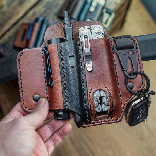 منظمة الجيوب الجلدية متعددة الوظائف المميزة uae - Makfool