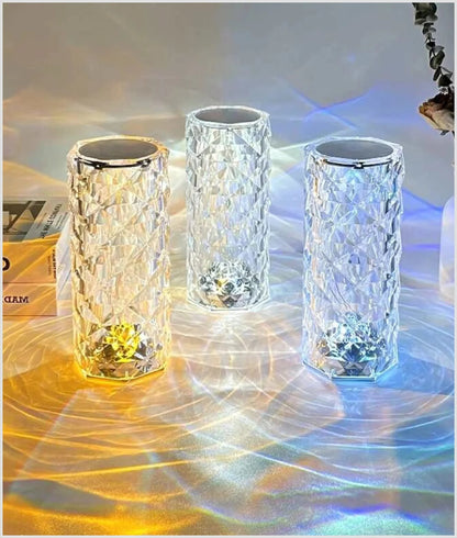 مصباح كريستالي بعدة الوان UAE - Makfool