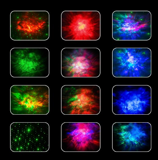 رائد الفضاء عارض النجوم والجالاكسي المميز - Makfool