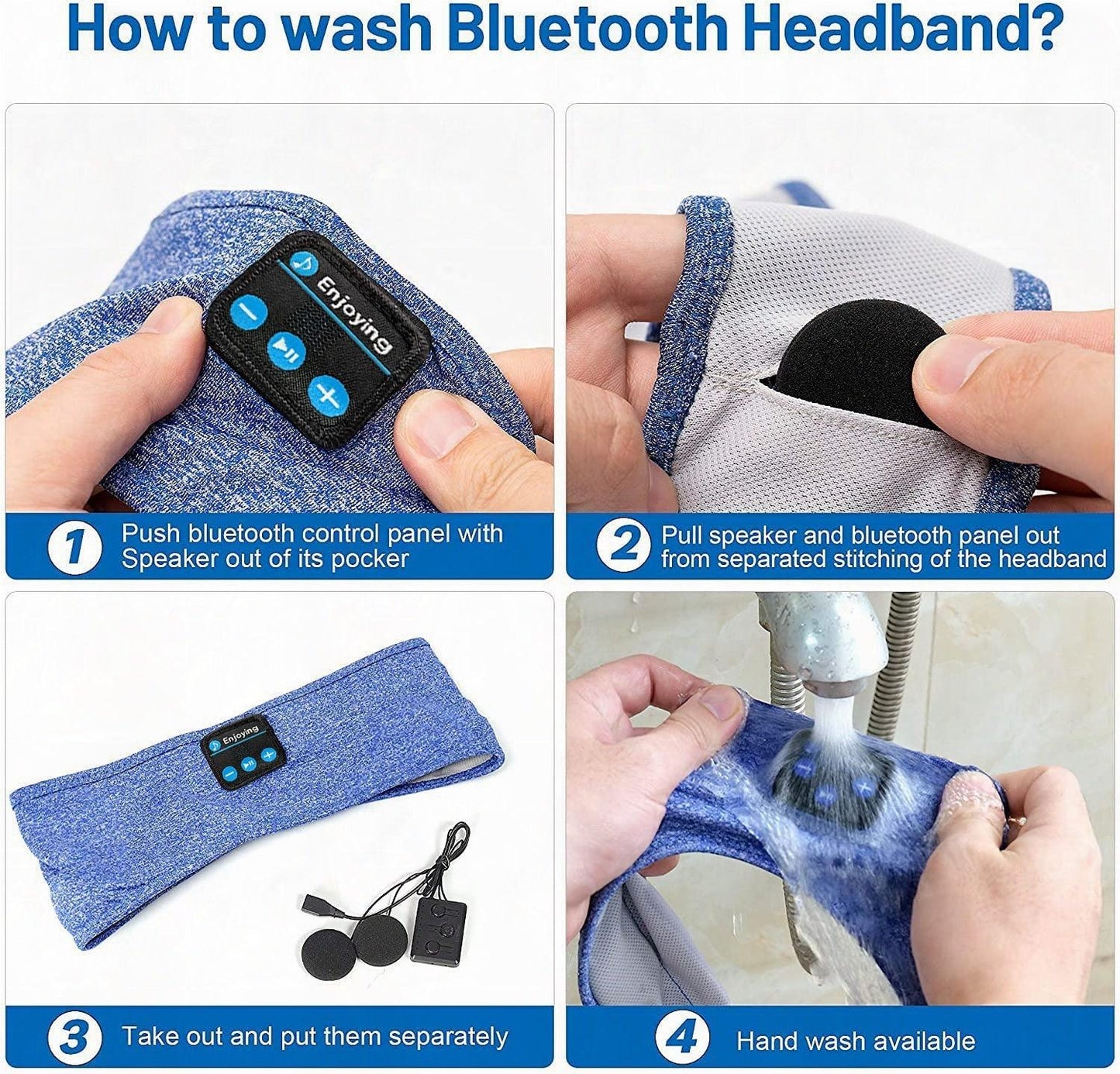 سماعات النوم اللاسلكية - Makfool