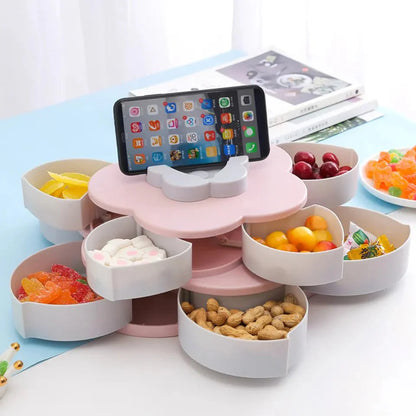 صندوق تقديم الحلوى والمكسرات المميز (10 أدراج) - Makfool