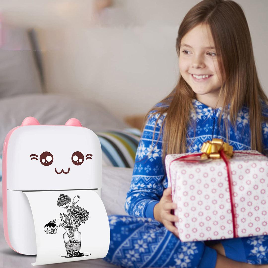 طابعة حرارية محمولة لطفلك - Makfool