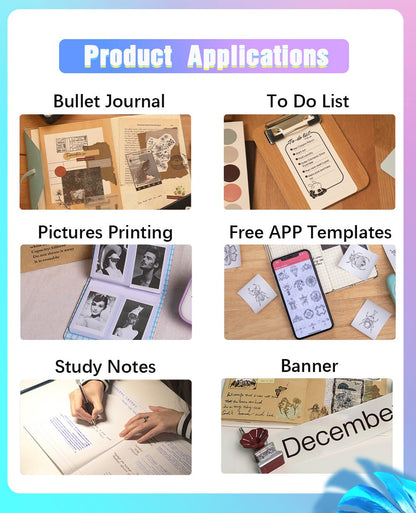 طابعة حرارية صغيرة مميزة - Makfool