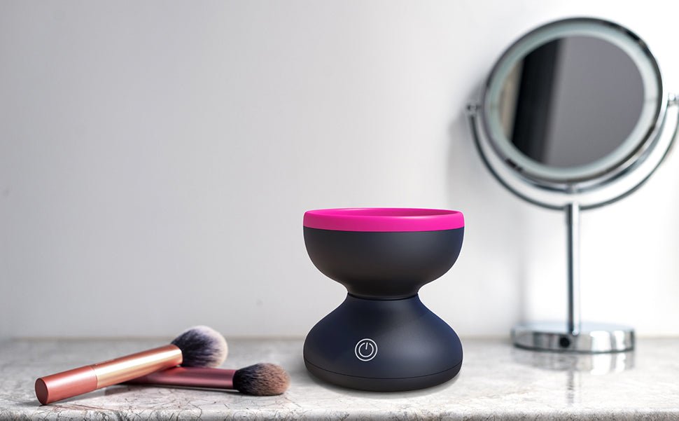 uae جهاز تنظيف فرش المكياج الكهربائي - Makfool