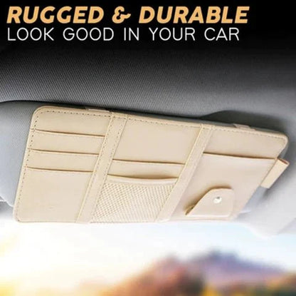 uae منظم حاجب الشمس للسيارة المميز (عدد 2) - Makfool